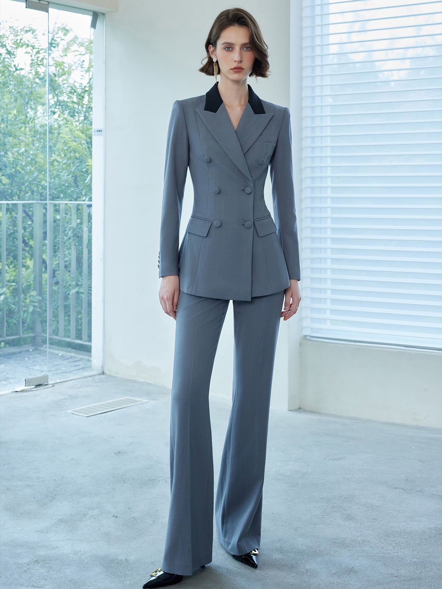 Steel Vesper Pant Suit Set